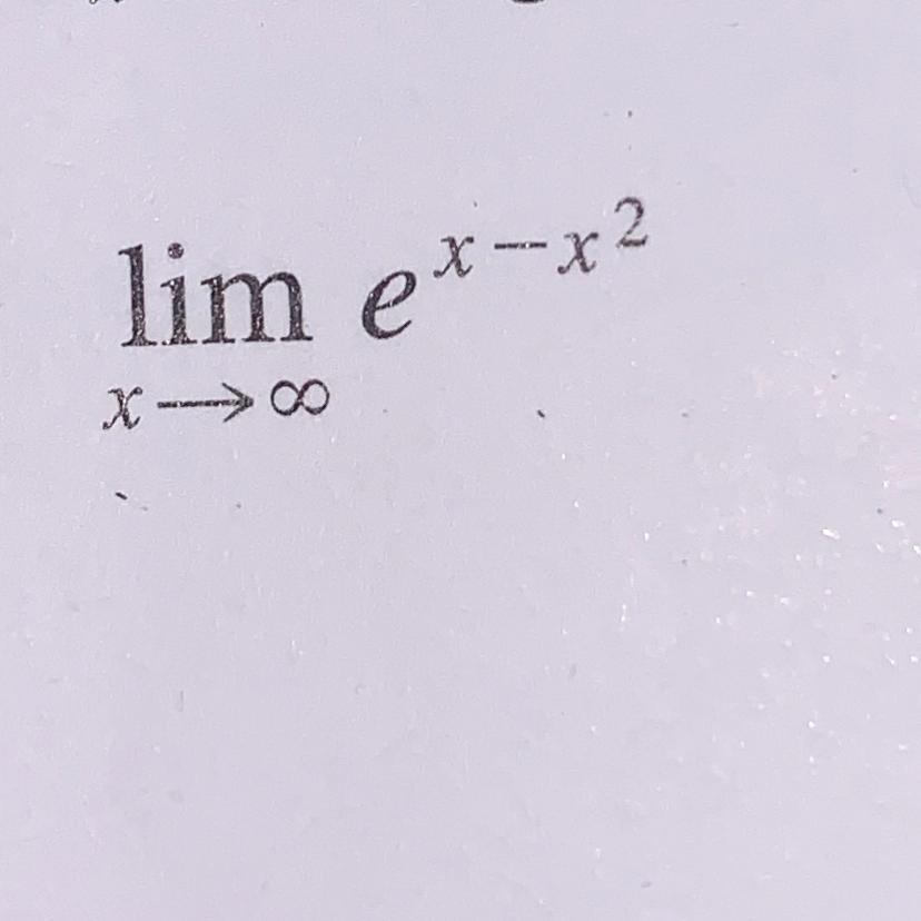 Find The Limit(calculus)