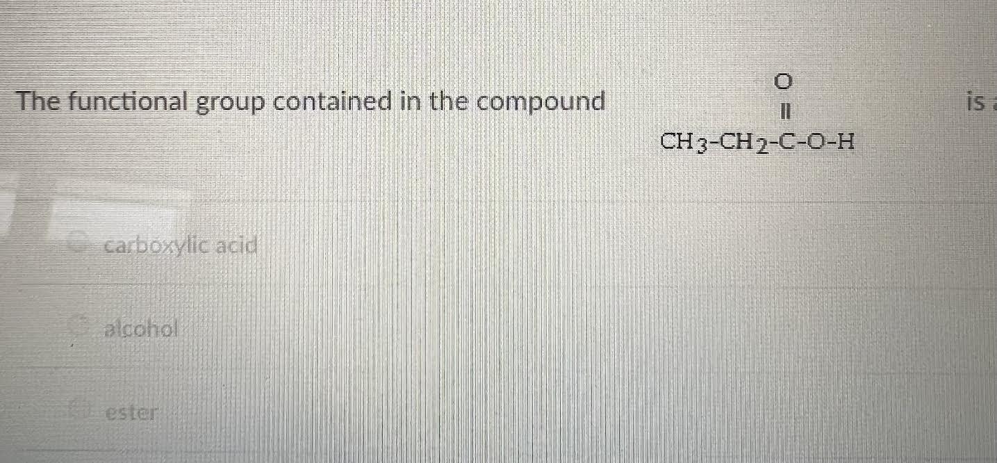 What Is The Functional Group