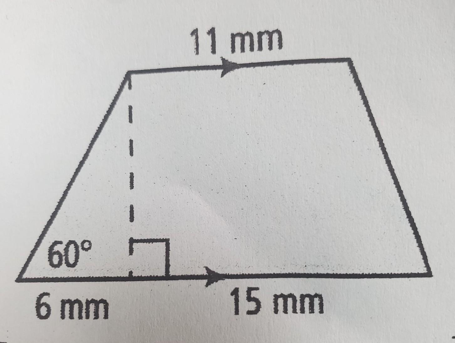 What Is The Exact Area Of The Trapezoid?