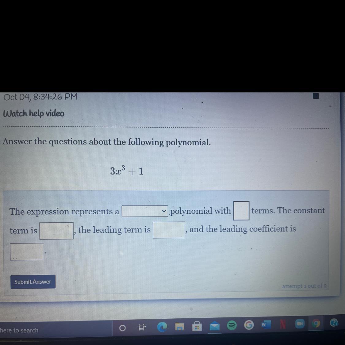 Help!! Please Algebra 2 