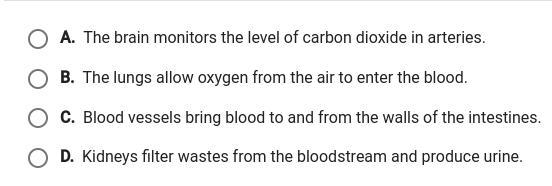 Which Statement Describes Two Organ Systems Working Together To Get Rid Of Waste Made By Cells? Plzz