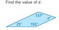 Find The Value Of X.x=