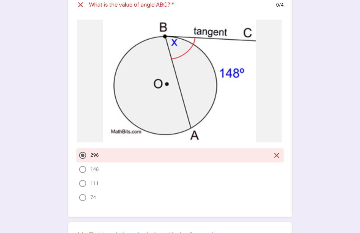 What Is The Value Of Angle ABC? 