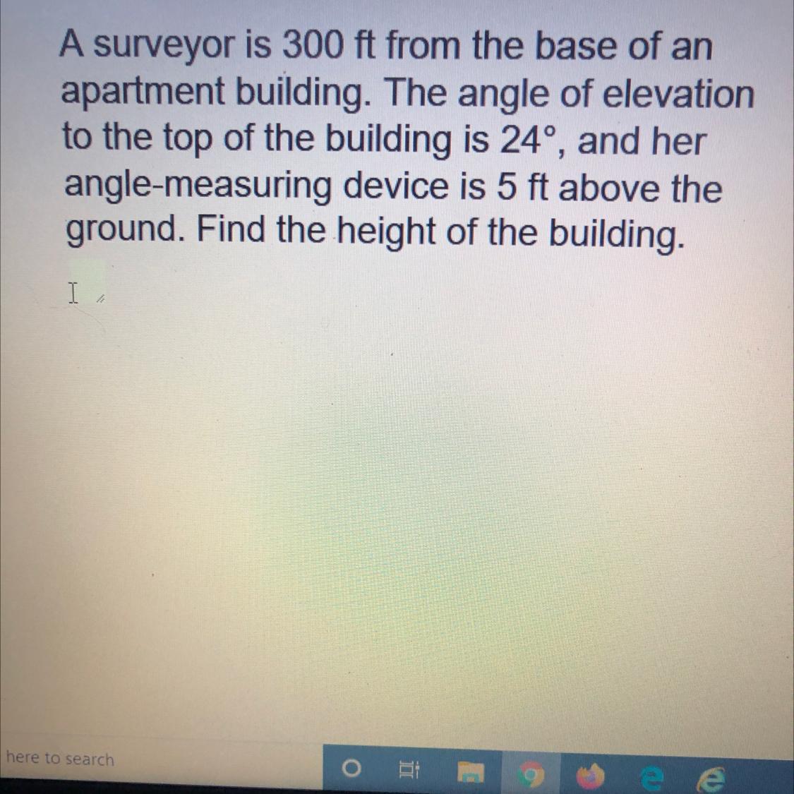 The Answer Is 139 Ft Provided By My Teacher, I Need Help With The Work