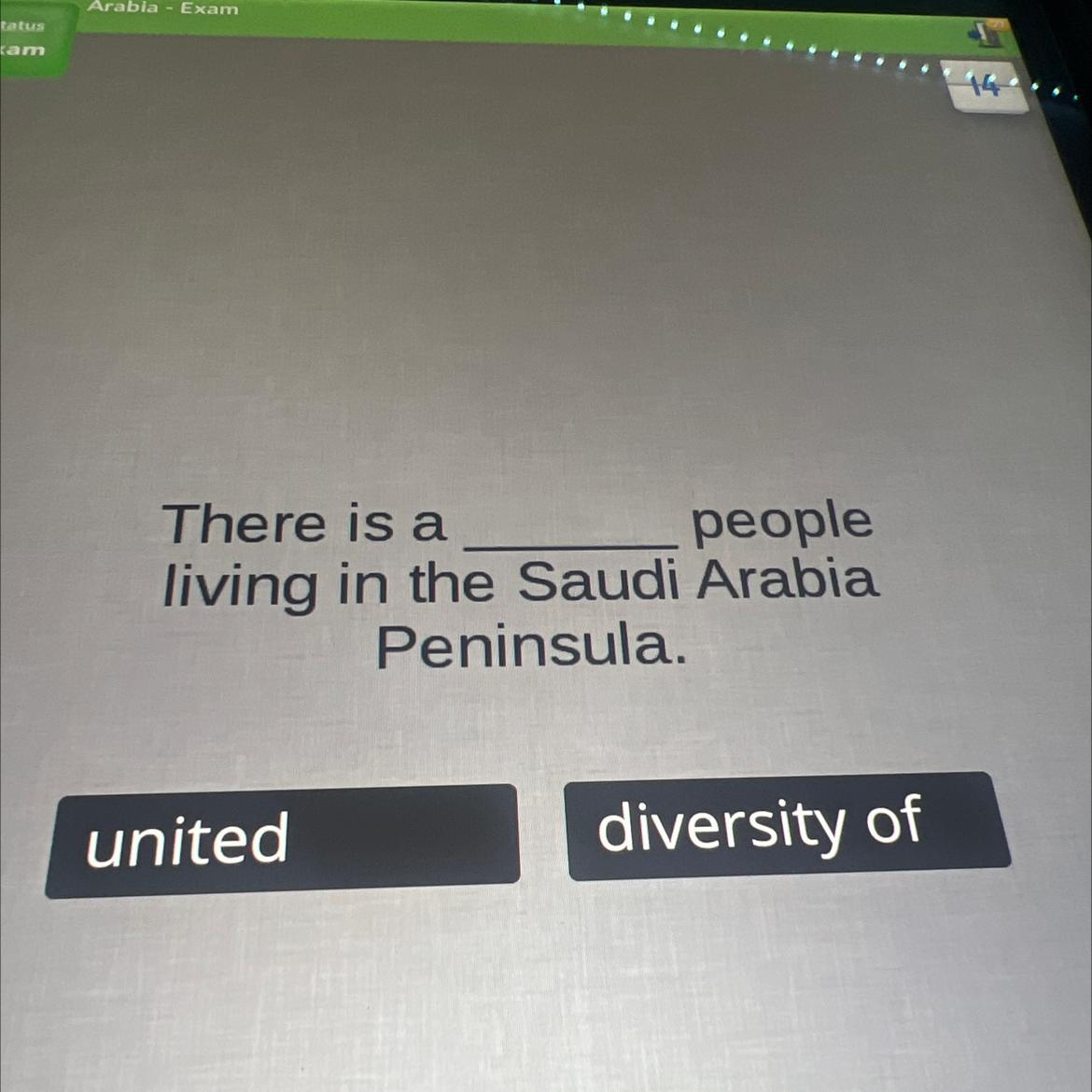 There Is Apeopleliving In The Saudi ArabiaPeninsula.uniteddiversity Of