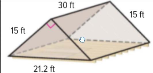 The Attic Is A Triangular Prism. Insulation Will Be Placed Inside All Walls, Not Including The Floor.
