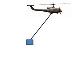  A Helicopter Flies At A Constant Altitude Towing An Airborne 65 Kg Crate As Shown In The Diagram. The