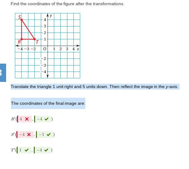 What Would Be The Coordinates Marked Wrong