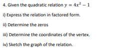 Could I Have Some Super Quick Quick Help? Graph Part Isn't Necessary