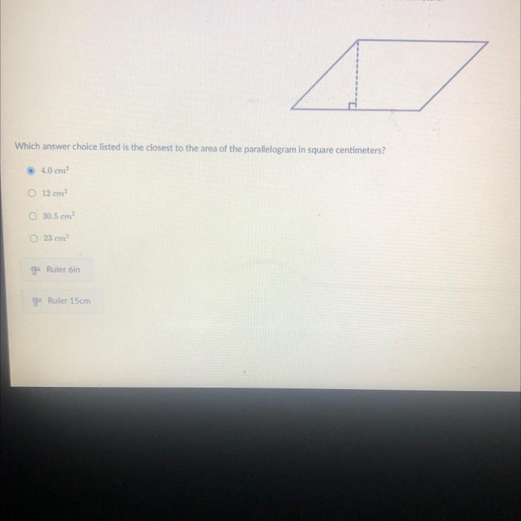 Please Help I Think Its 4.0cm2 Im I Right?