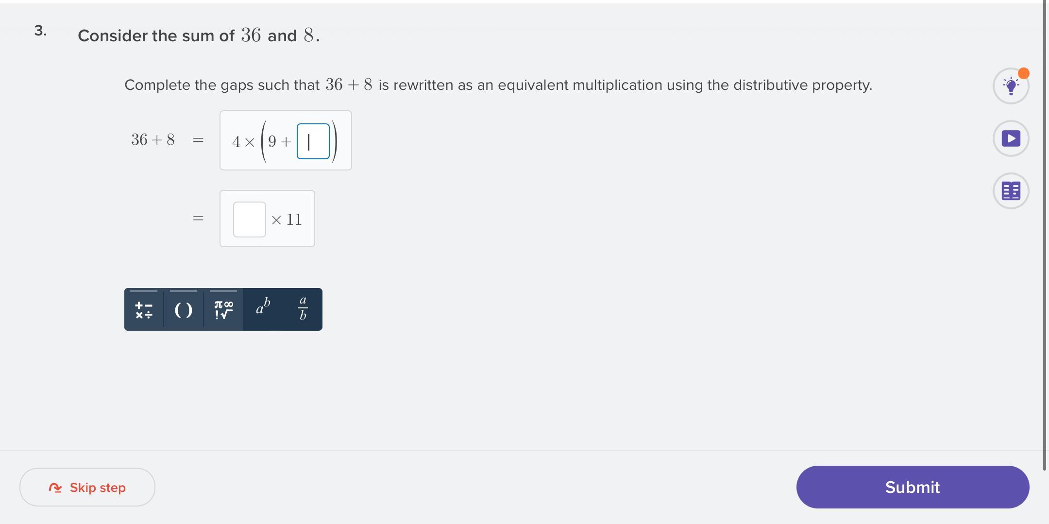 Distributive Property (10) Points And Brainlest