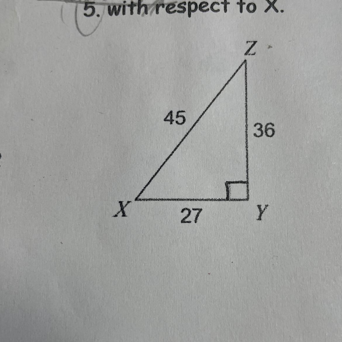 Find The Three Trigonometric Ratios. If Needed, Reduce Fractions.