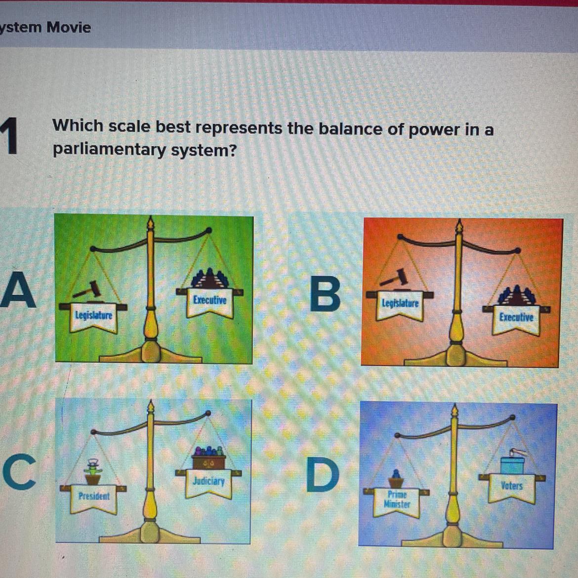 balance of power scale