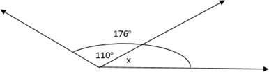 What Is The Value Of X?A) 46B) 76C) 66D) 56