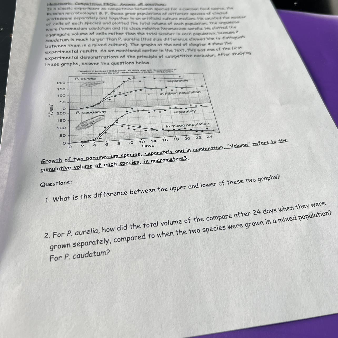 What Is The Difference Between The Upper And Lower Of These Two Graphs?