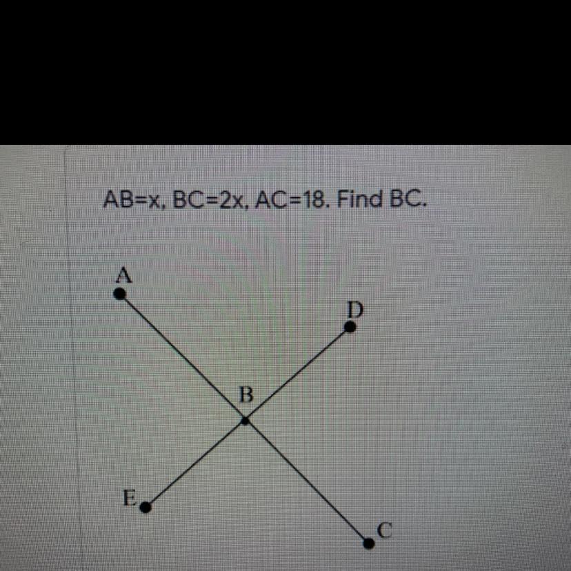 I Honestly Dont Know How To Solve This...Would I Just Be Dividing 18 In Half? Because It Looks Like The