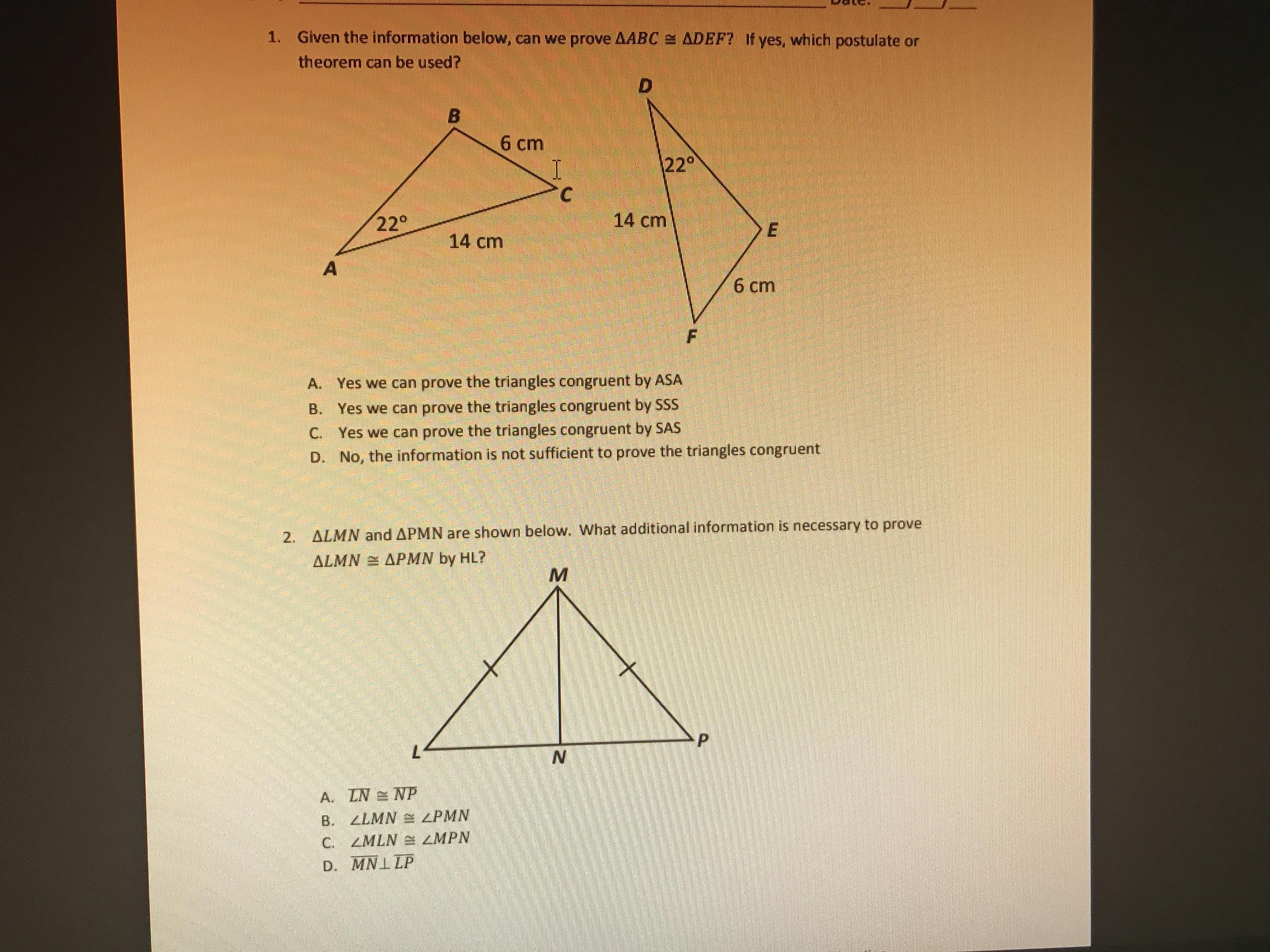 Please Help! Need To Turn It In By Tomorrow!