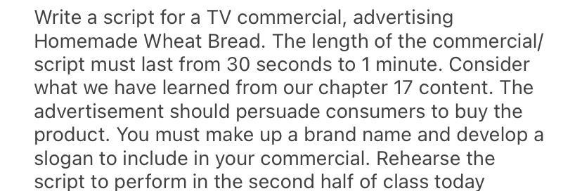 Someone Help Me About An Ad For Wheat Bread