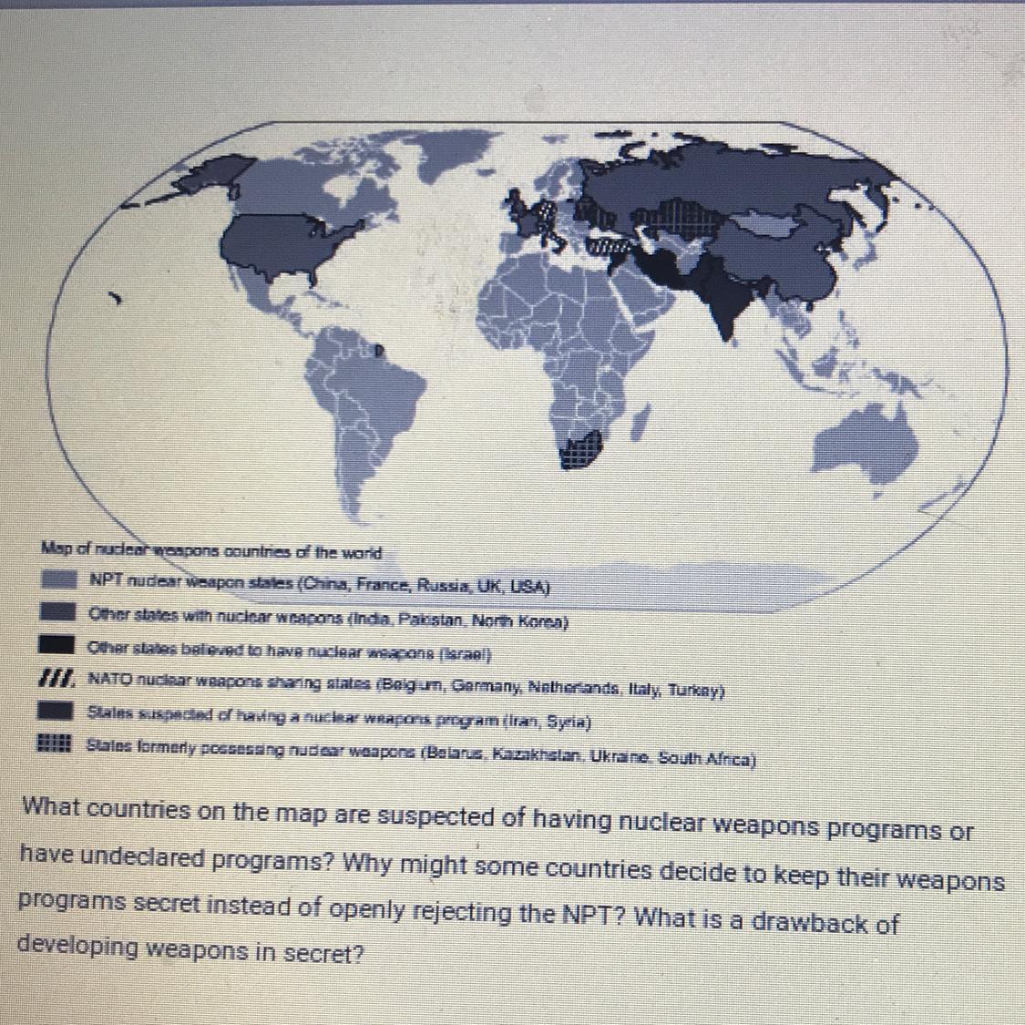 3. North Korea Is Not The Only Nation In The World With Nuclear Weapons Or Withprograms That Aspire To