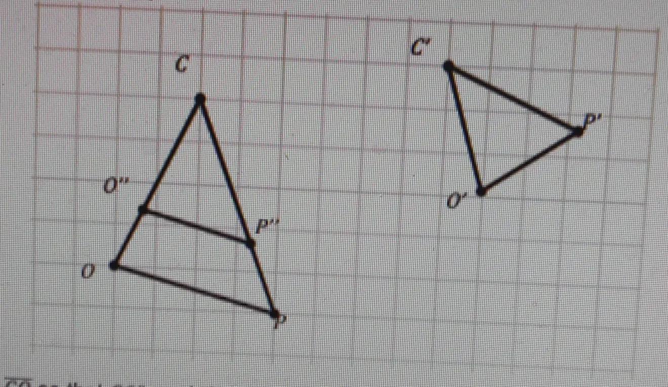 Let Angle C Be Congruent To Angle C' And POC Be Congruent To P'O'C'.Let O" Be A Point On Line CO So That