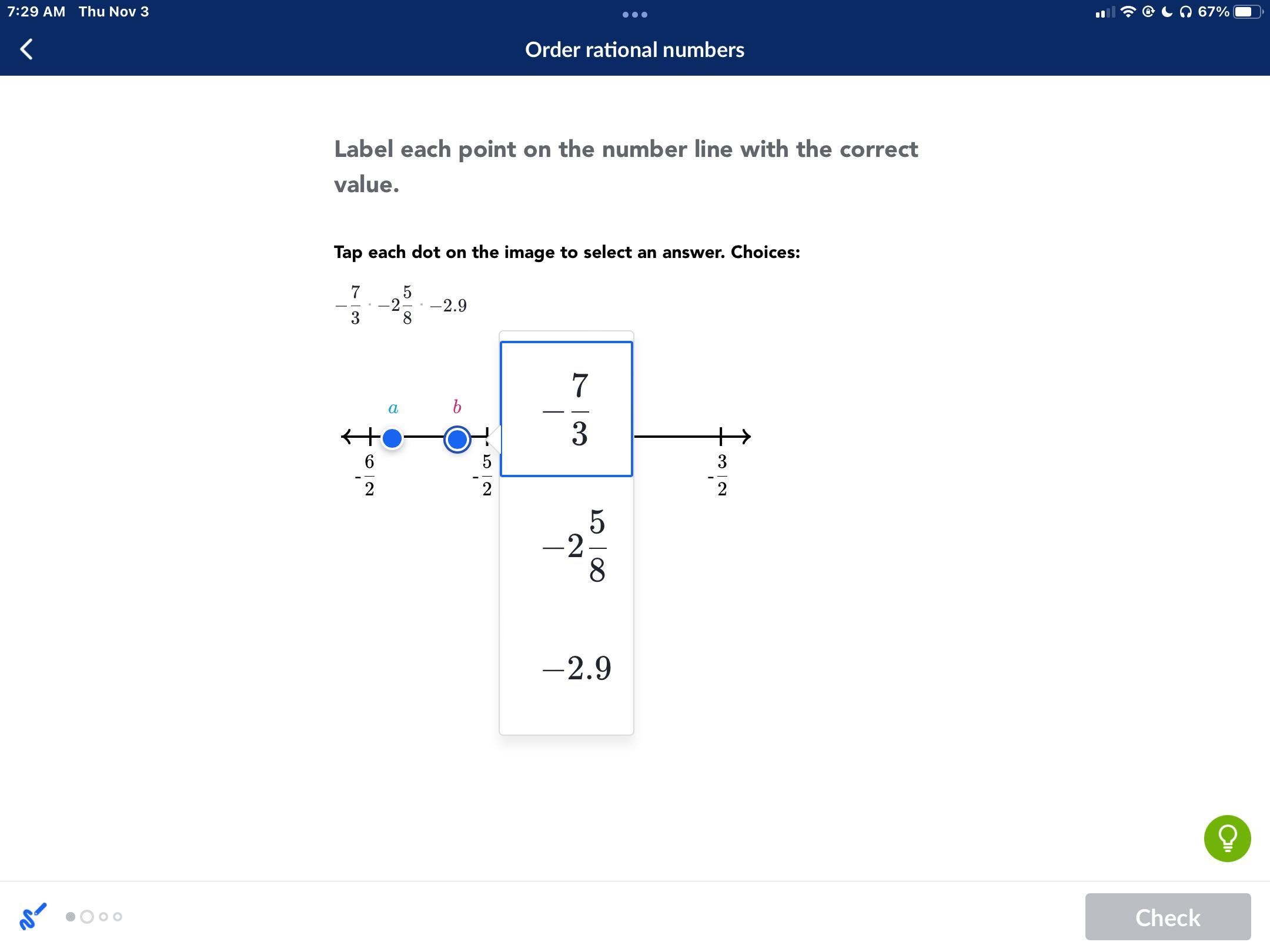 Label Each Point On The Number Line With The Correct Value