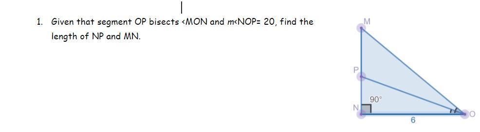 I'm Having Trouble Finding The Length Of NP And MN, Thinking It Has Something To Do With Tan, Cos, And