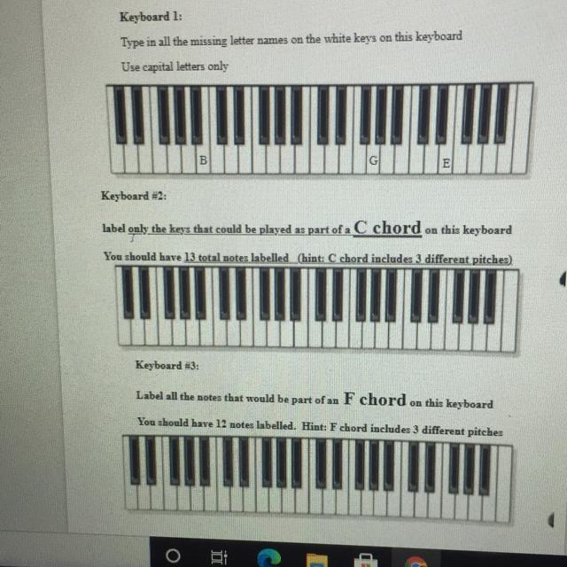 Help It Is For Music Class !