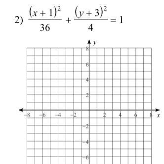 Identify The Vertices And Foci Of Each. Then Sketch The Graph.