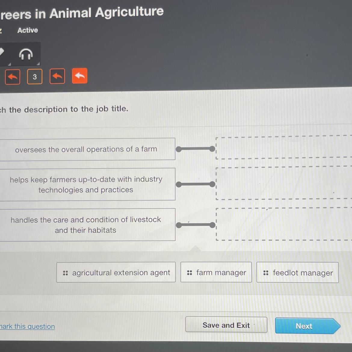 Match The Description To The Job Title.oversees The Overall Operations Of A Farmhelps Keep Farmers Up-to-date