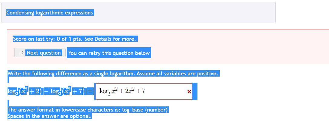 Help Please Not Sure Why I Got It Wrong! Thank You