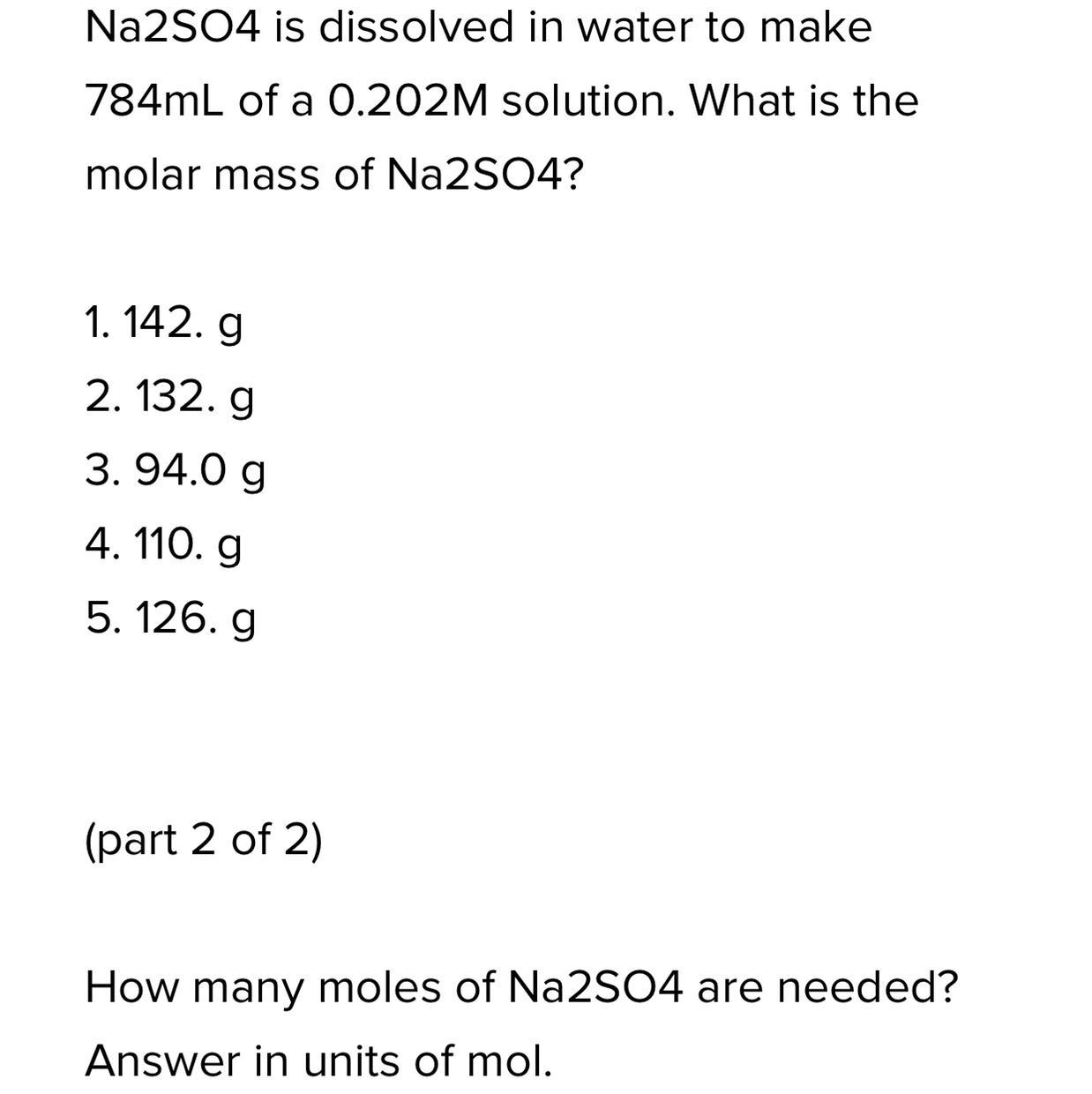 Each Part Has Its Own Answer &amp; Part 2/2 Is A Continuation Of The First Part 1/2 :) 