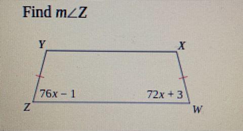 PLEASE HELP MEFind The Measurement Of The Angle Indicated For Each Trapezoid.