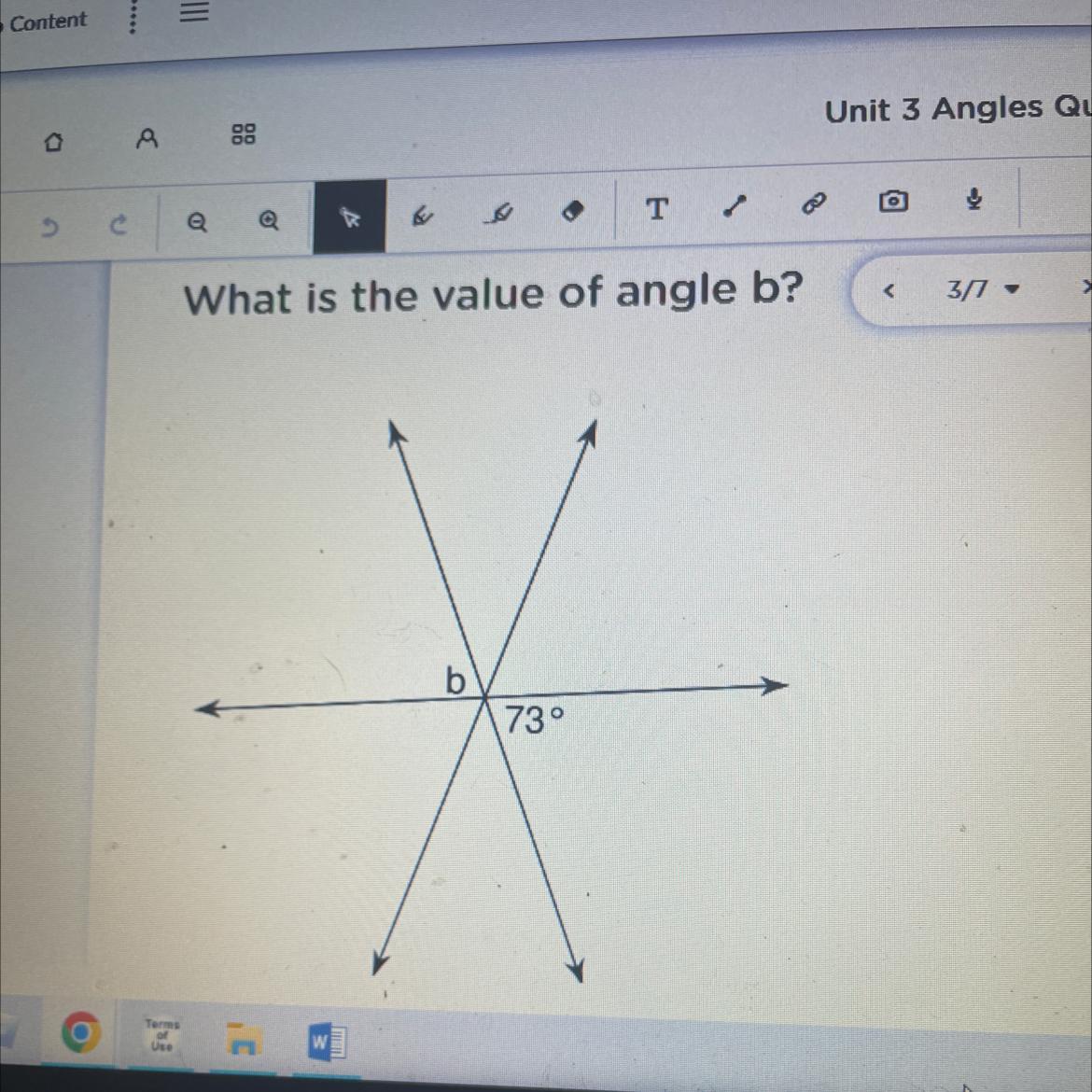 What Is The Value Of Angle B?