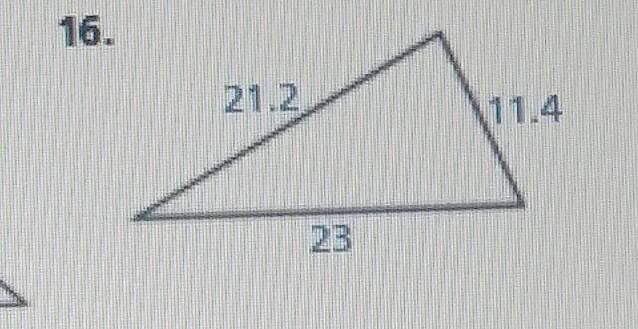 Tell Whether The Triangle Is A Right Triangle. Show Work.