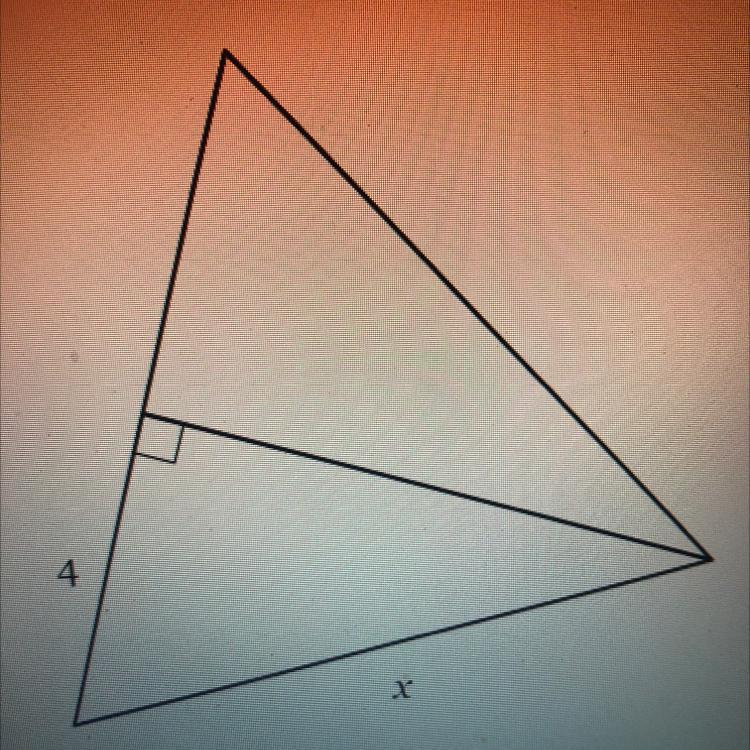 The Triangle Below Is Equilateral. Find The Length Of Side X In Simplest Radical Form With A Rational