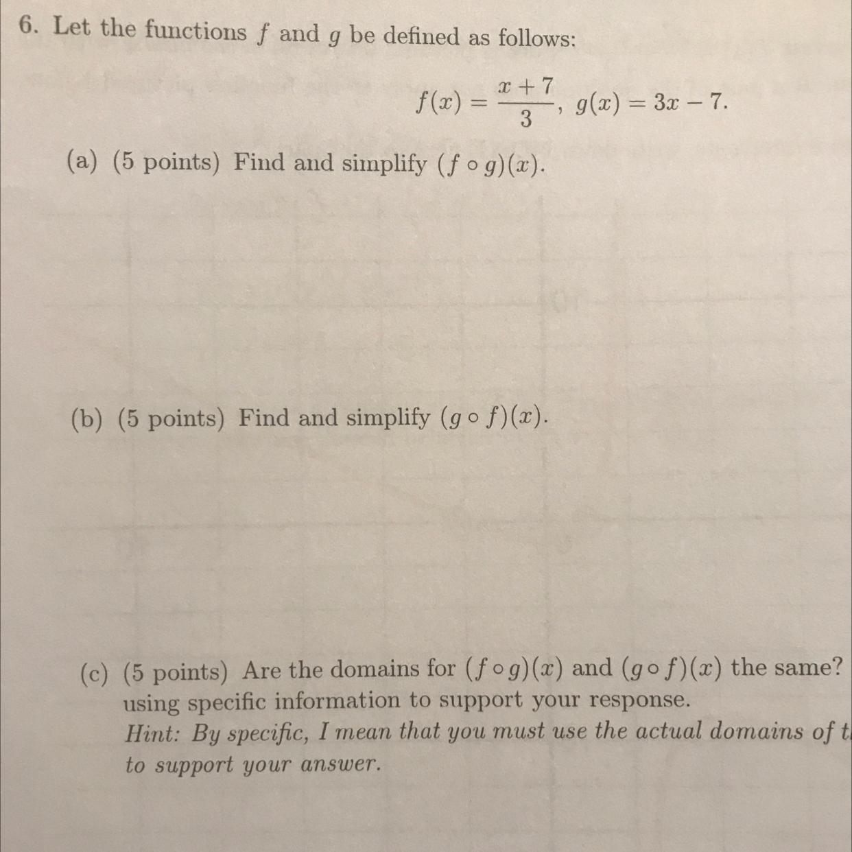 Ignore C. I Only Need Help With A And B 