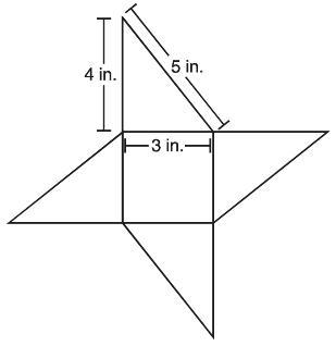 A Figure Is Made Up Of Four Congruent Right Triangles And A Square As Displayed.What Is The Area, In