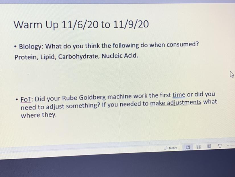 What Do You Think The Following Do When Consumed? Protein, Lipid,carbohydrate, Nucleic Acid.