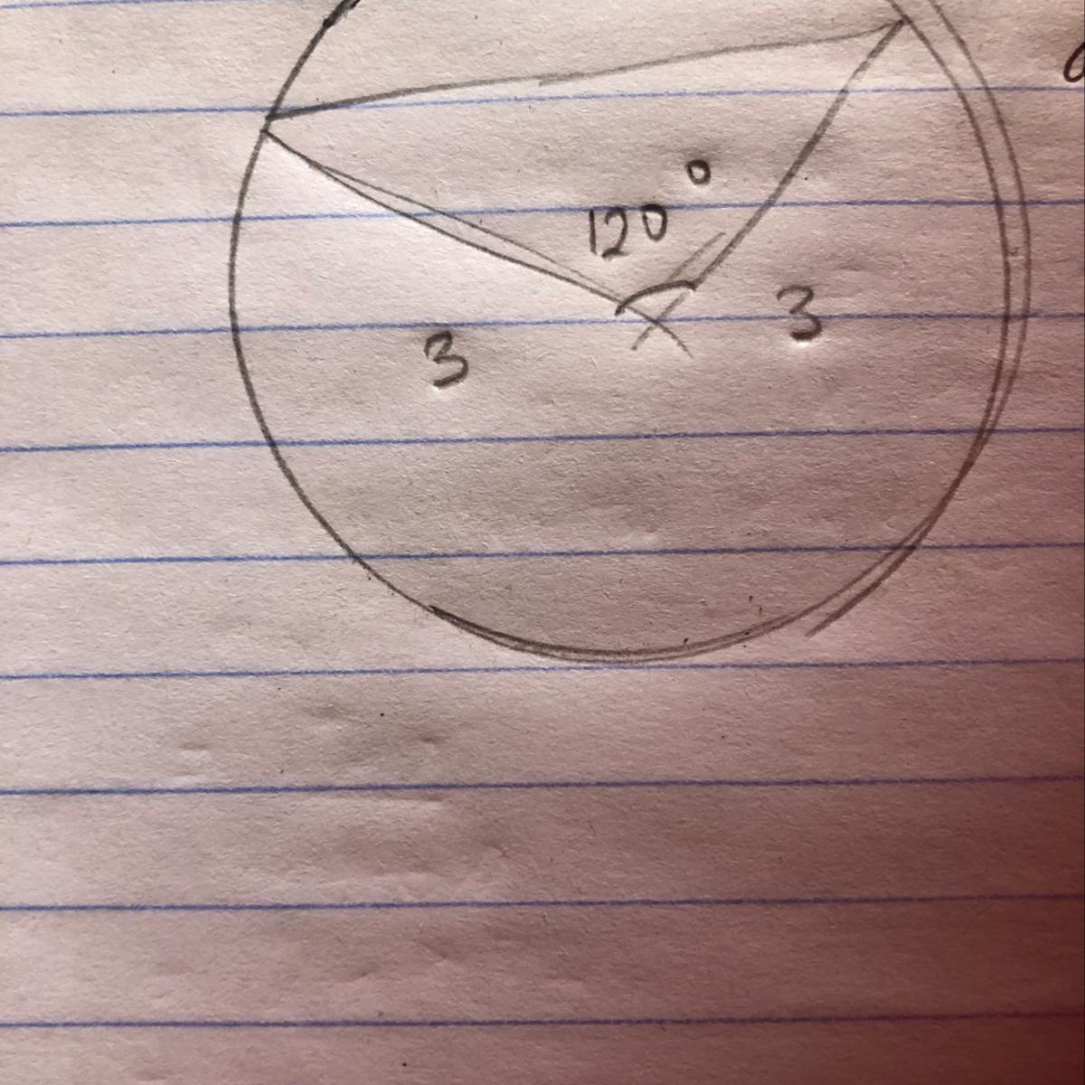 Calculate The Area And Leave Your Answer In Term Of Pie 