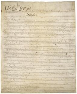 The Document Shown Gives Power To The Three Branches Of Government In The United States. Which Document