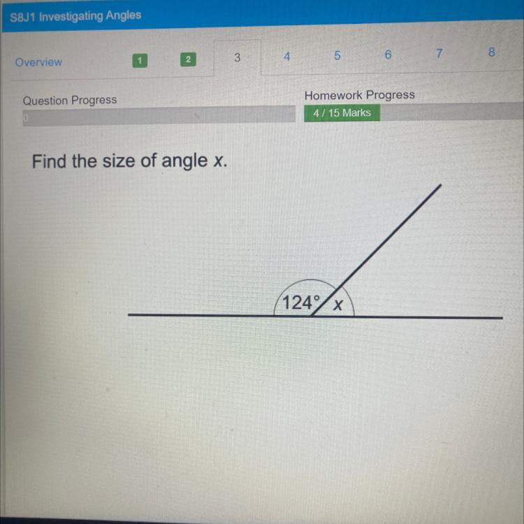 Find The Size Of Angle X.