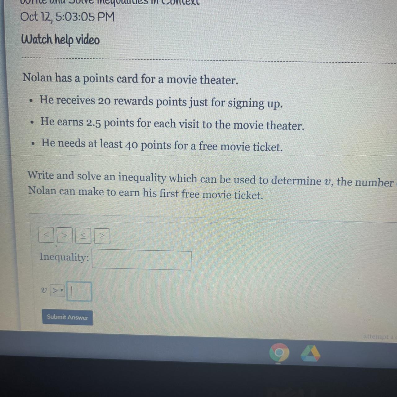 I Need Help With This Problem PleaseAfter Number It Says Number Of Visits 