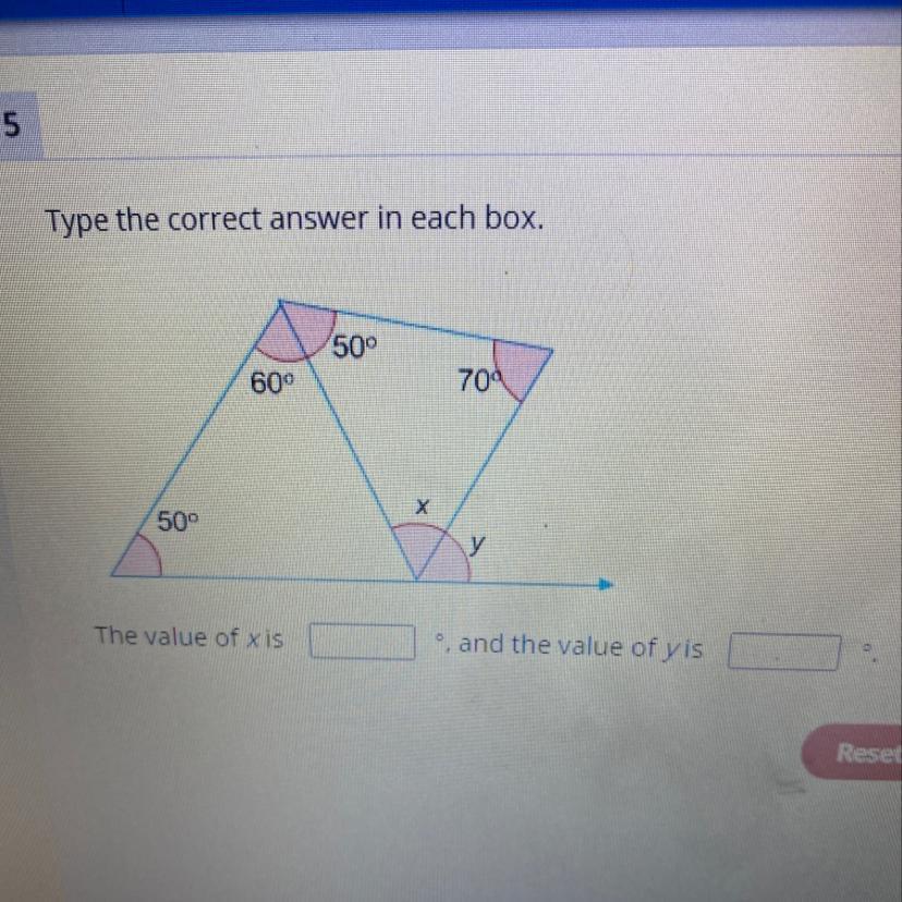 The Value Of X Is And The Value Of Y Is