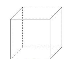 (a) Consider The Cube Shown Below. Identify The Two-dimensional Shape Of The Cross-section If The Cube