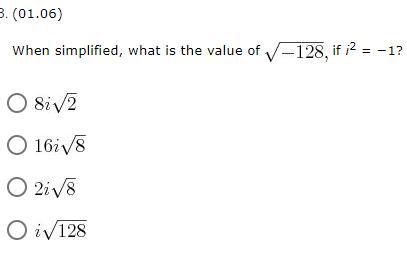 When Simplified, What Is The Value If I2 = 1?