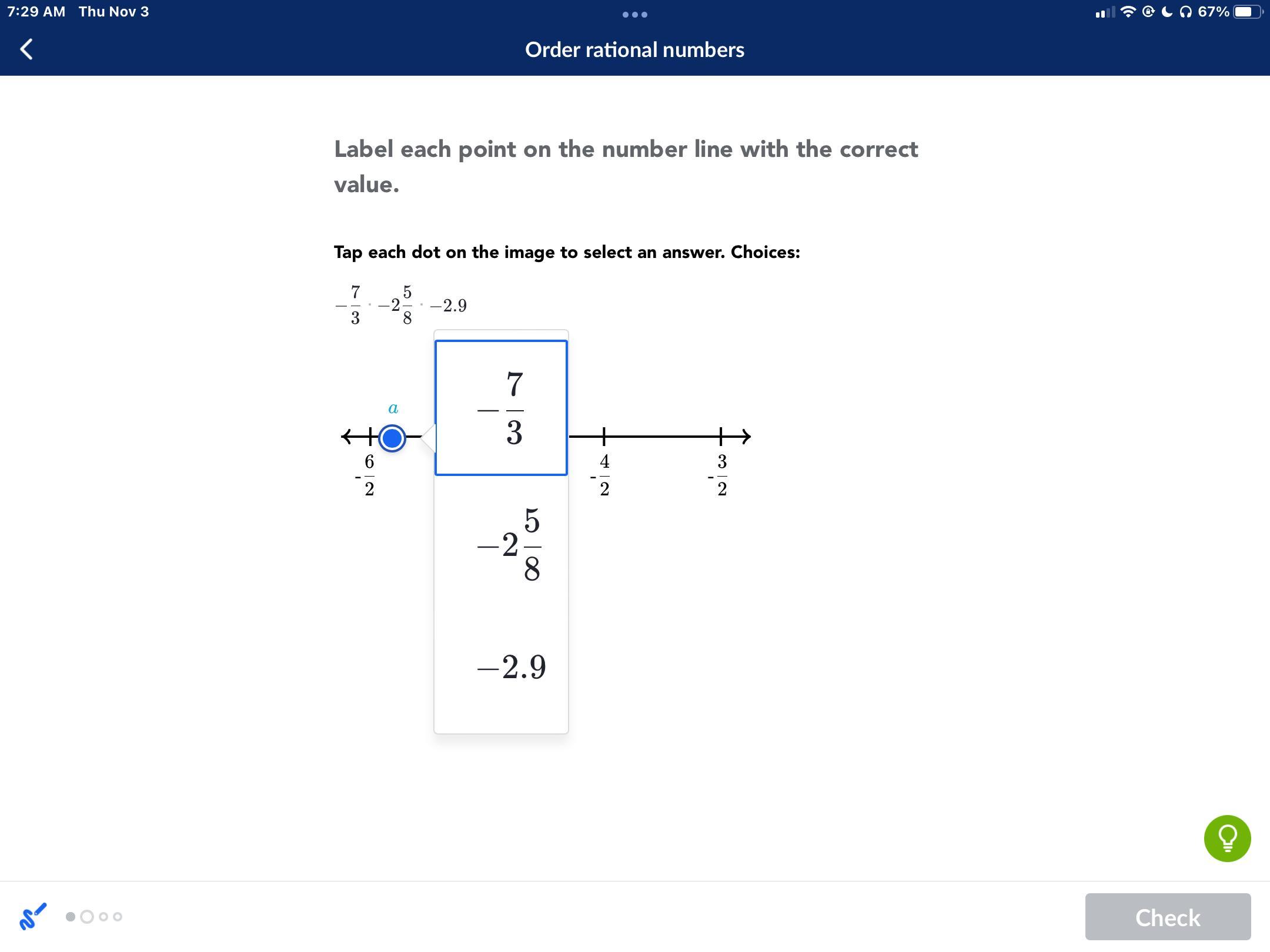 Label Each Point On The Number Line With The Correct Value