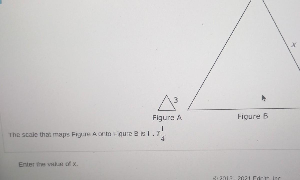 PLEASE HELP IM GIVING 70 POINTS Figure A Is A Scale Image Of Figure B, As Shown 3 Figure A Figure B The