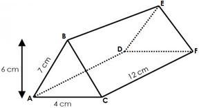 Use The Right Triangular Prism Shown To Answer The Following Questions.What Is The Volume Of The Right