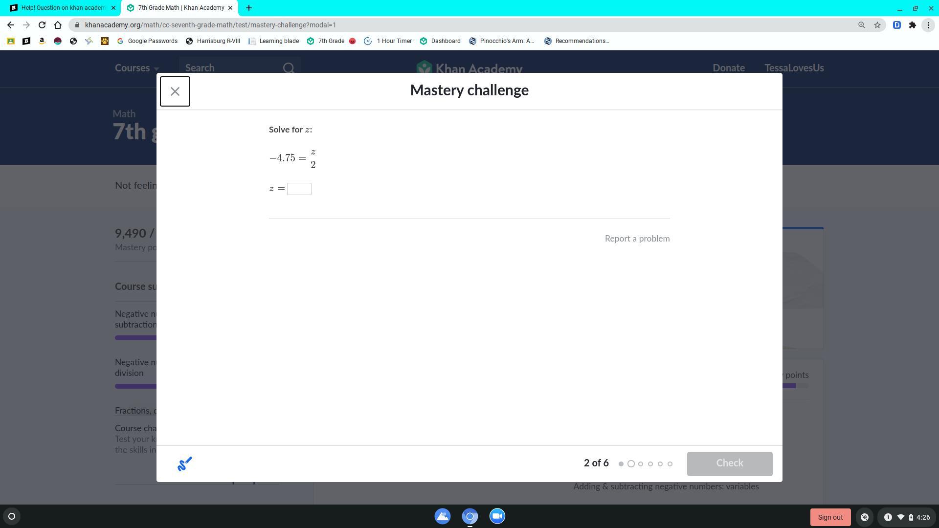 Khan Academy Question! Correct Answer Gets Brainlyest!