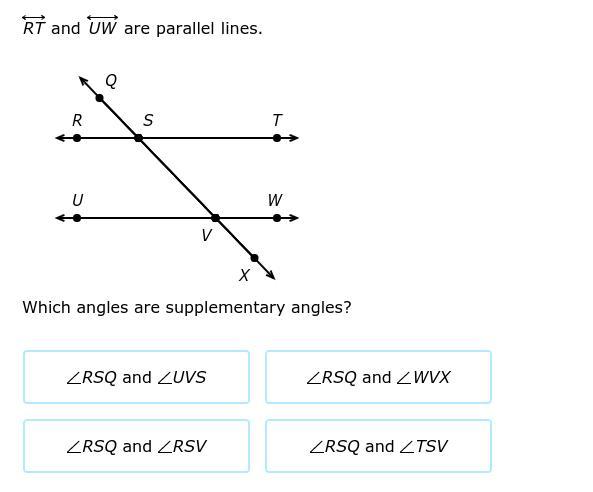 Which Angles Are Supplementary Angles?